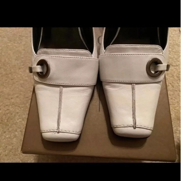 Linea Paolo Off White Kid Pumps - Size 7 - Picture 4 of 7